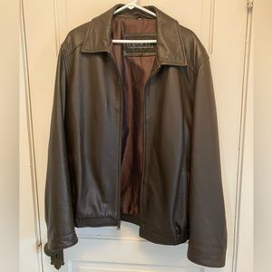 Men’s leather jacket